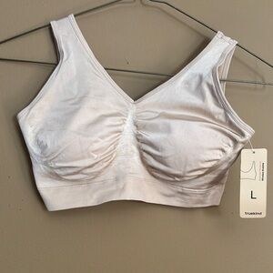 Women's Wireless Cream Bra